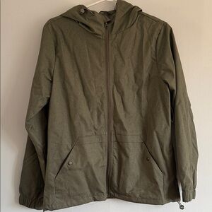 Olive Green women’s Hooded Jacket